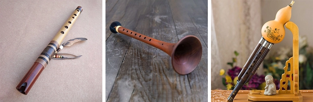 The ATC CNC wood lathe can process flutes, Plum Zurna, Hulusi, etc.