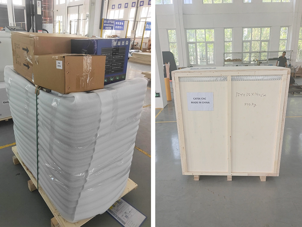 Laser welding machine packaging