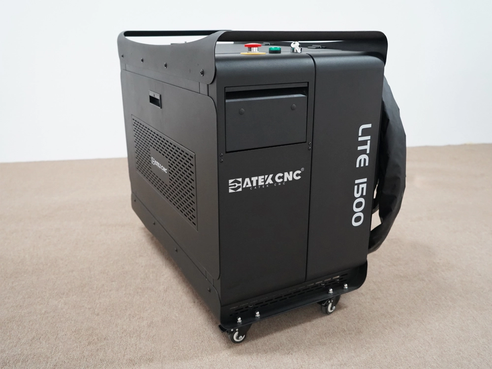Front right view of 4-in-1 water-cooled handheld laser welding machine