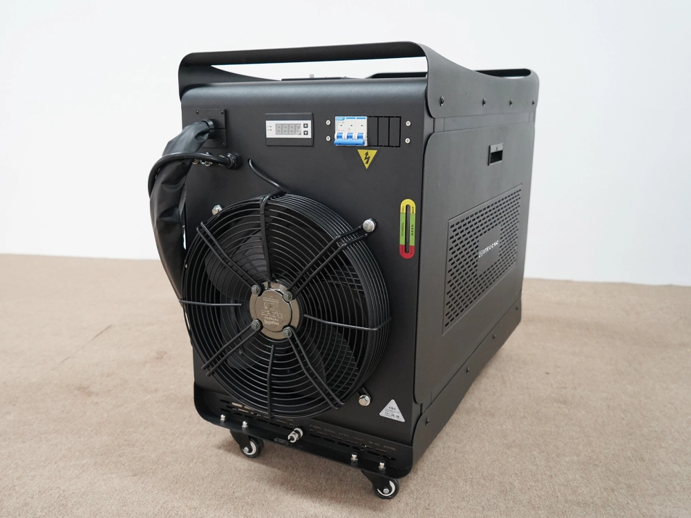 Rear right view of 4-in-1 water-cooled handheld laser welding machine