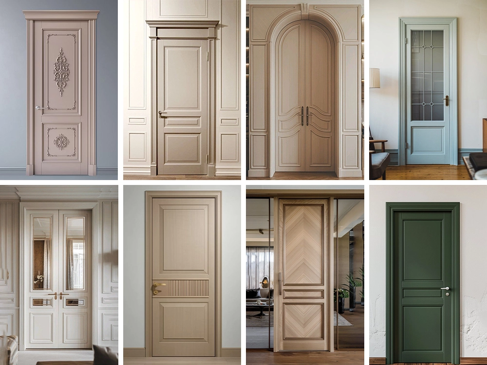 Two-head CNC router can make various wooden doors, cabinets, furniture, etc.