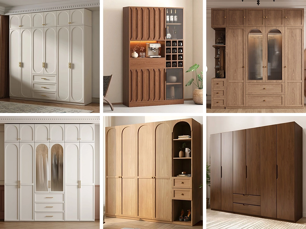Various types of wardrobe production