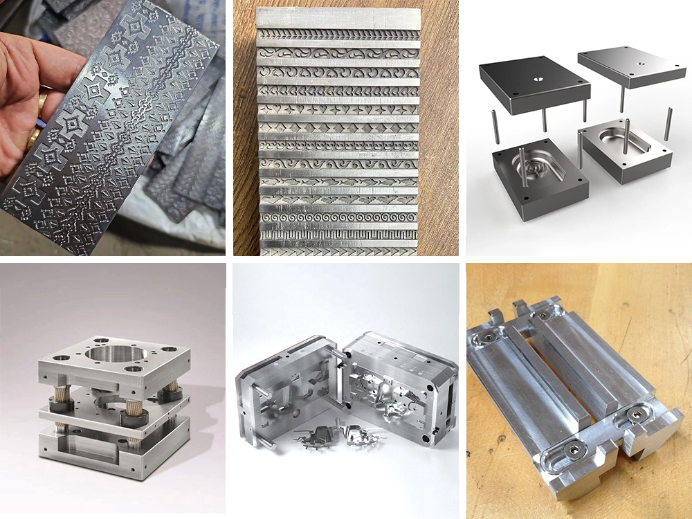 Injection molds, stamping molds, die casting molds