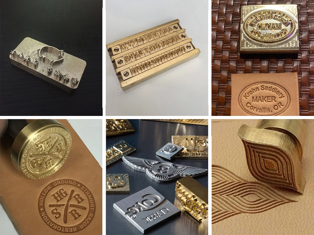 CNC metal milling machine for stamps, logos, etc.