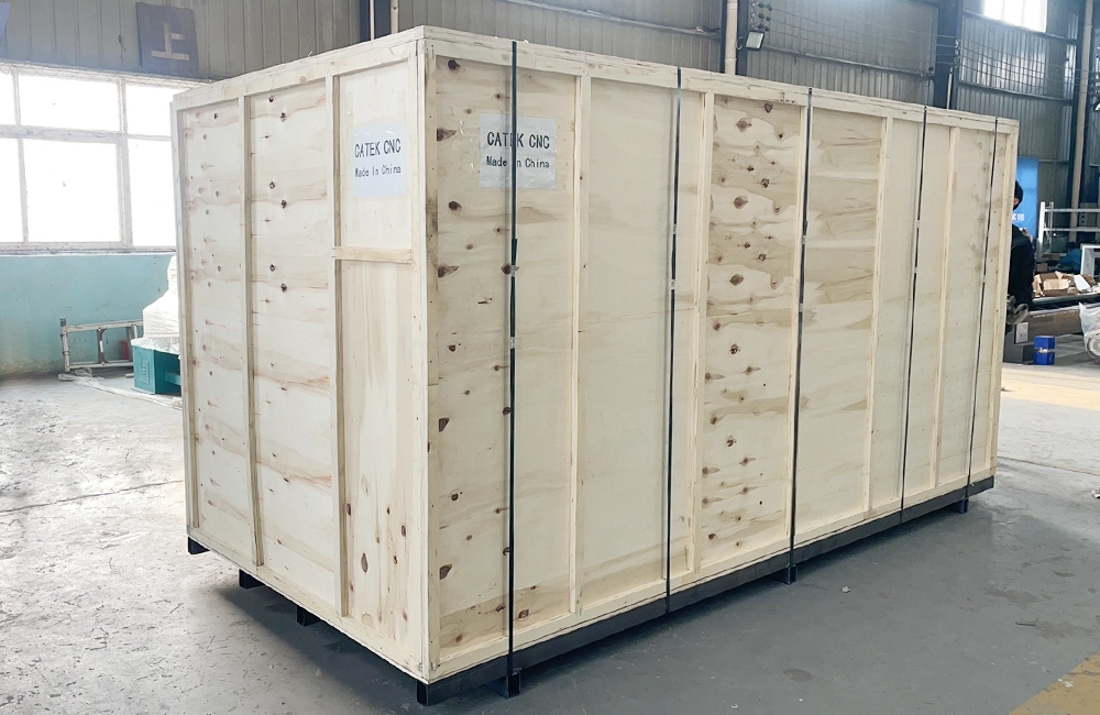 Fumigation-free wooden box for export