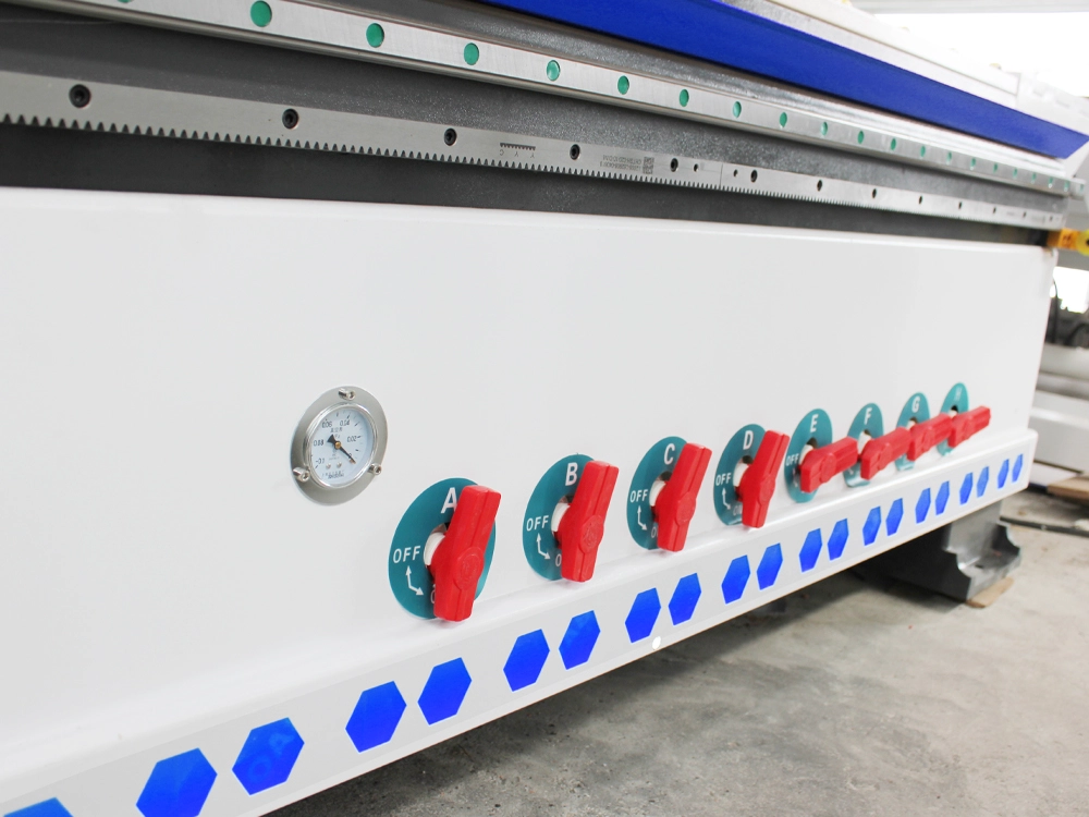 Vacuum zone control valve