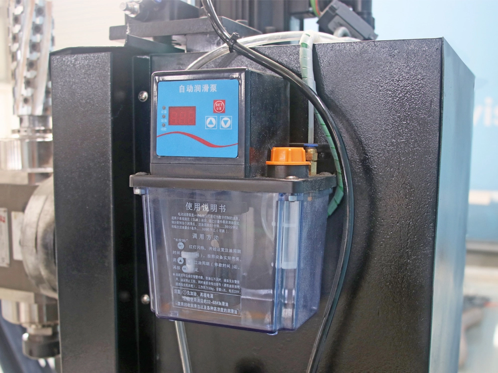 Electric timed lubrication system for 5-axis CNC wood lathe