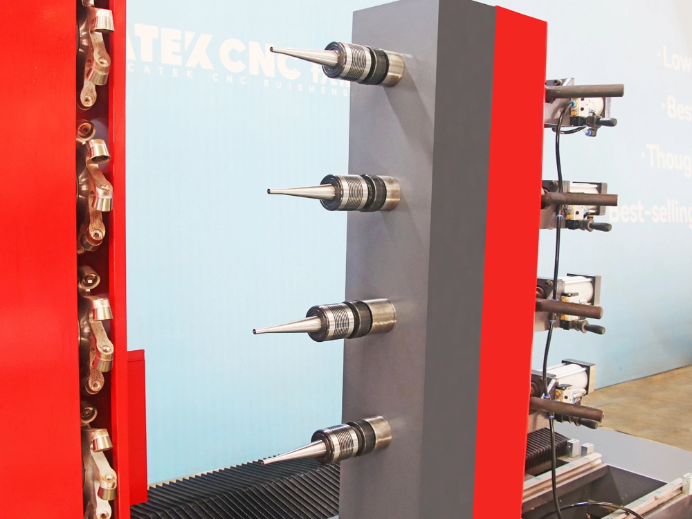 Integral cast tailstock for CNC copy lathe​