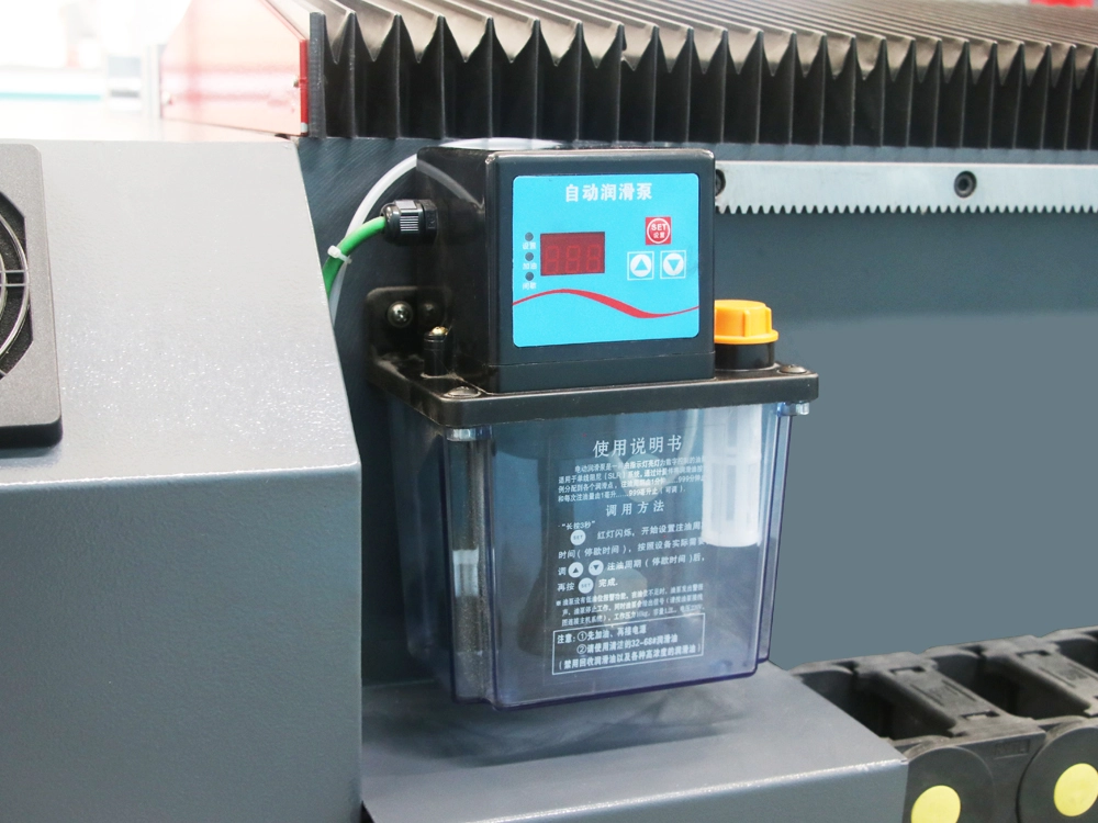 Lubrication system for CNC copy lathe