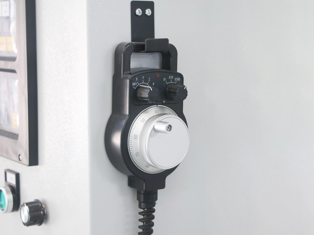 Pulse handwheel for CNC copy lathe