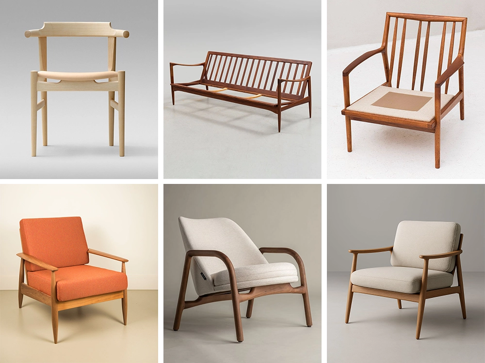 ​The 4-station CNC copying lathe can process various chair parts