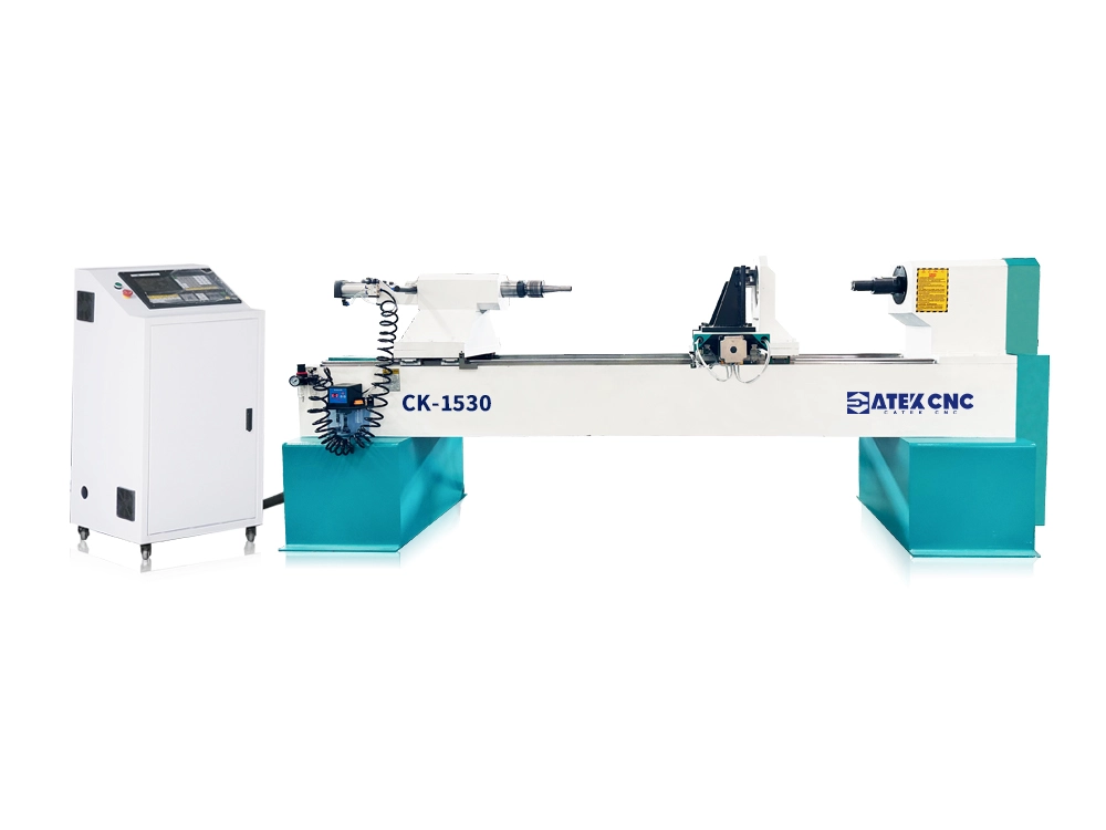 Cheap Basic Double-Knife CNC Lathe for Wood Turning