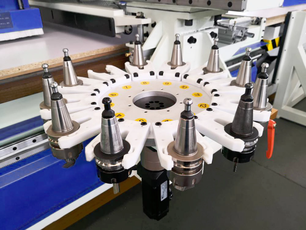 Carousel ATC CNC Router with Automatic Loading And Unloading