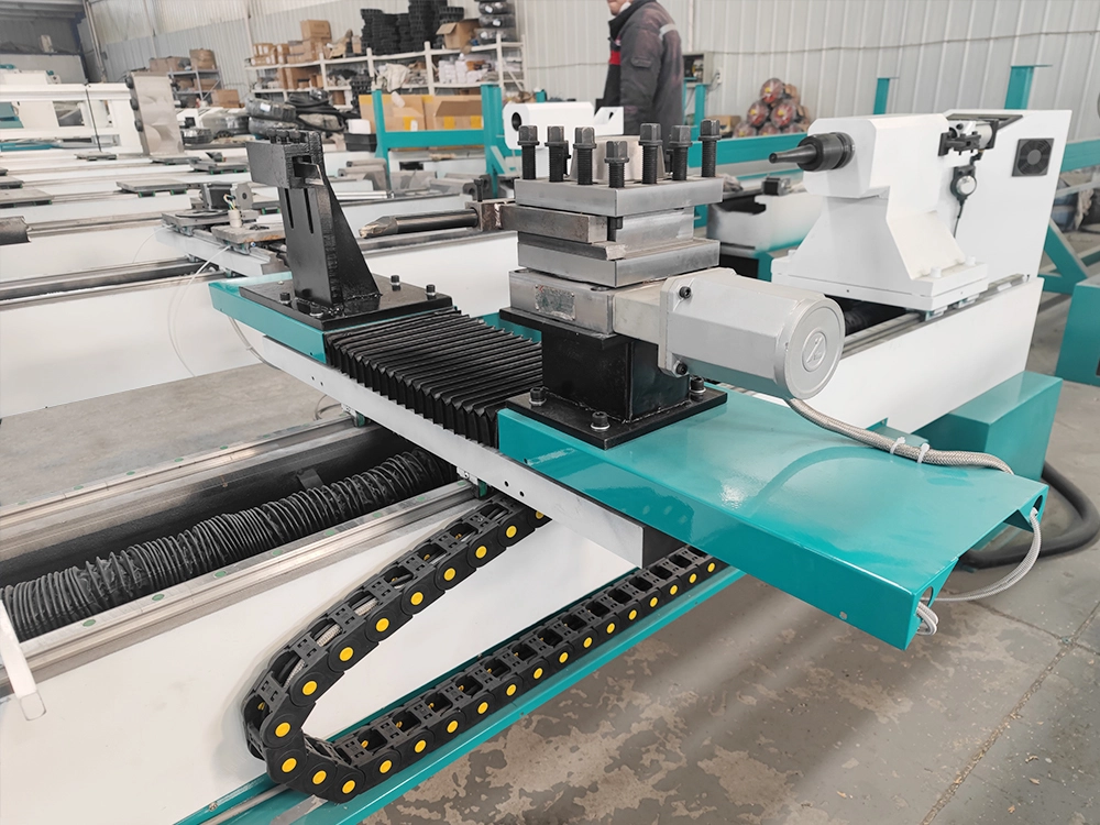 Cheap Basic Double-Knife CNC Lathe for Wood Turning