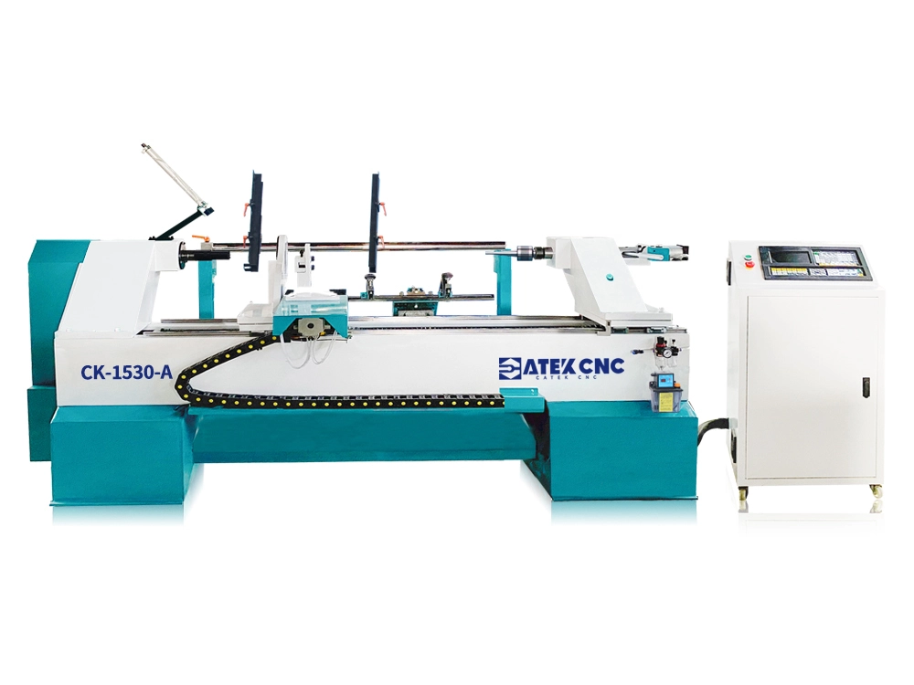 Affordable Single-Knife CNC Wood Turning Lathe with Self-Feeding