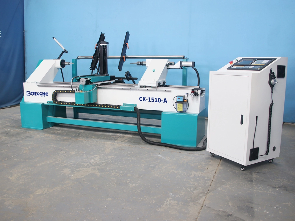 Special Lathe for Milling Pool Cues with Automatic Loading and Unloading