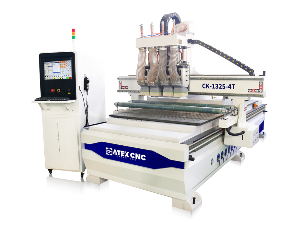 4x8ft Four-Function Switching CNC Wood Nesting Machine
