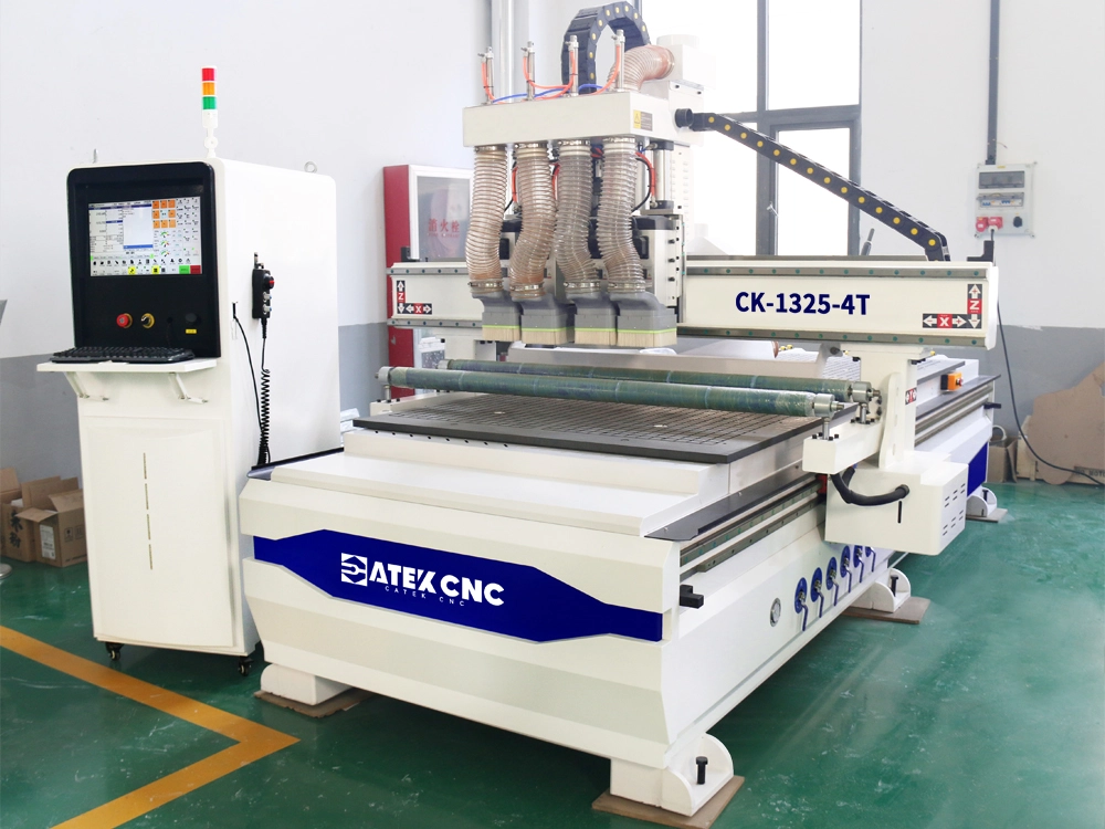 4x8ft Four-Function Switching CNC Wood Nesting Machine