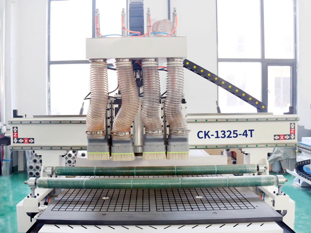 4x8ft Four-Function Switching CNC Wood Nesting Machine