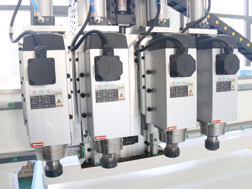 4-in-1 CNC Wood Nesting Machine with Automatic Loading and Unloading