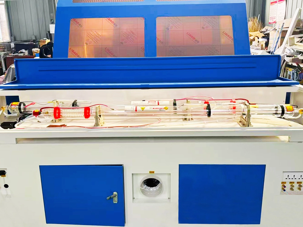 2-Station CO2 Laser Engraving Machine Suitable for Batch Processing