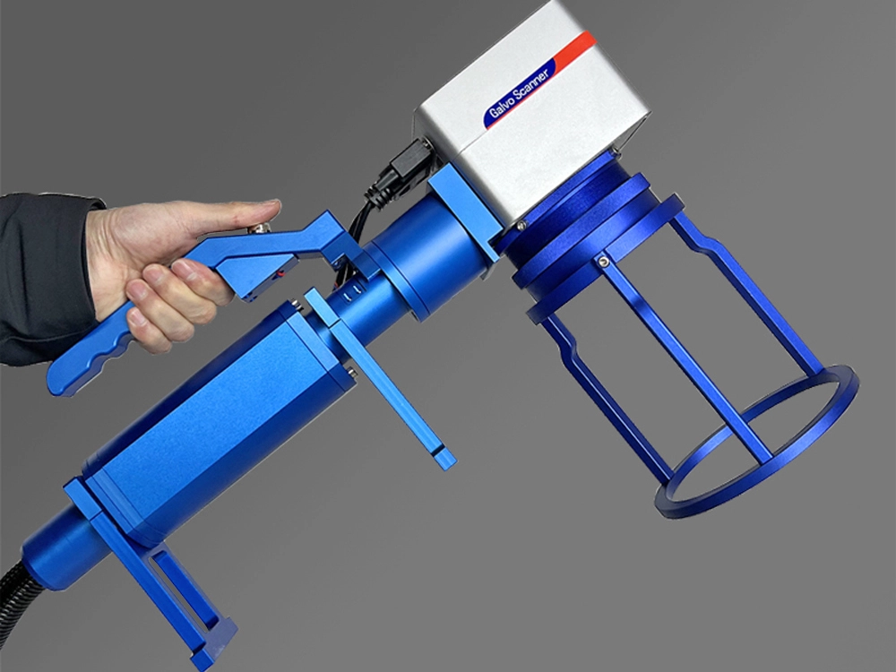 Flexible Split Handheld Fiber Laser Marking Machine