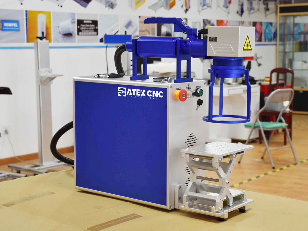 Flexible Split Handheld Fiber Laser Marking Machine