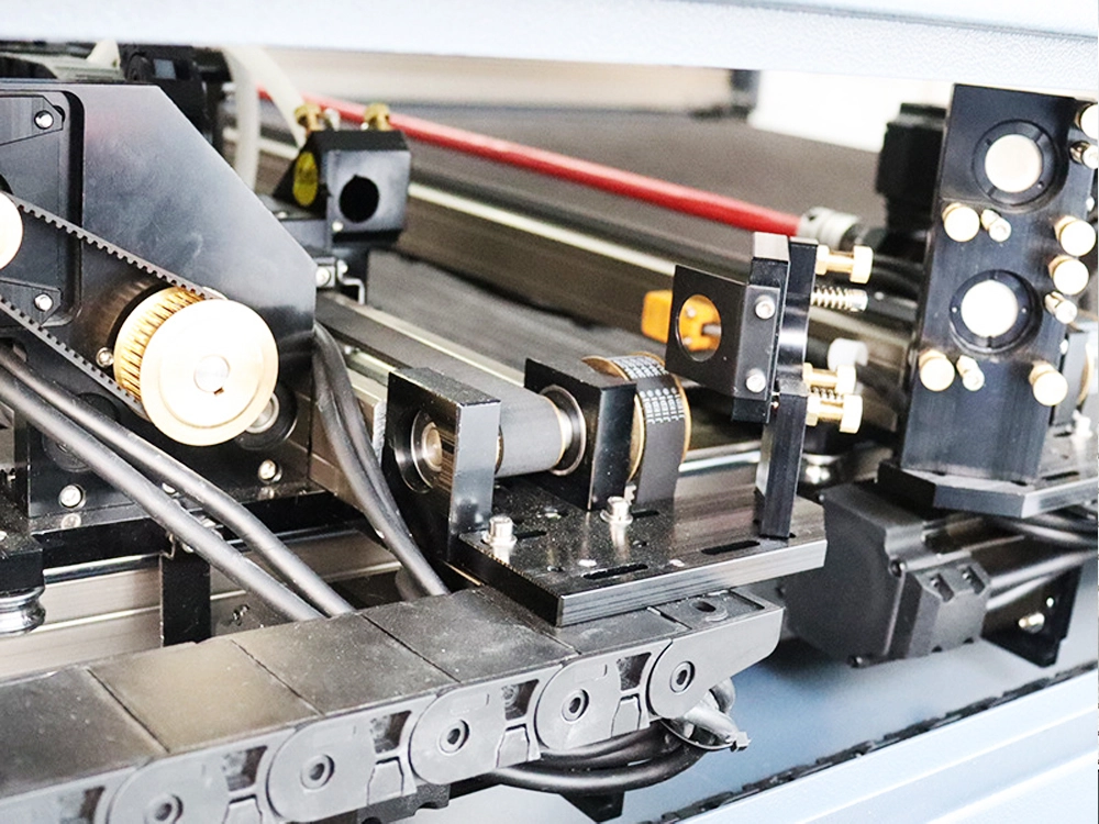 6x5ft CO2 Laser Fabric Cutter with Vision Positioning and Conveyor