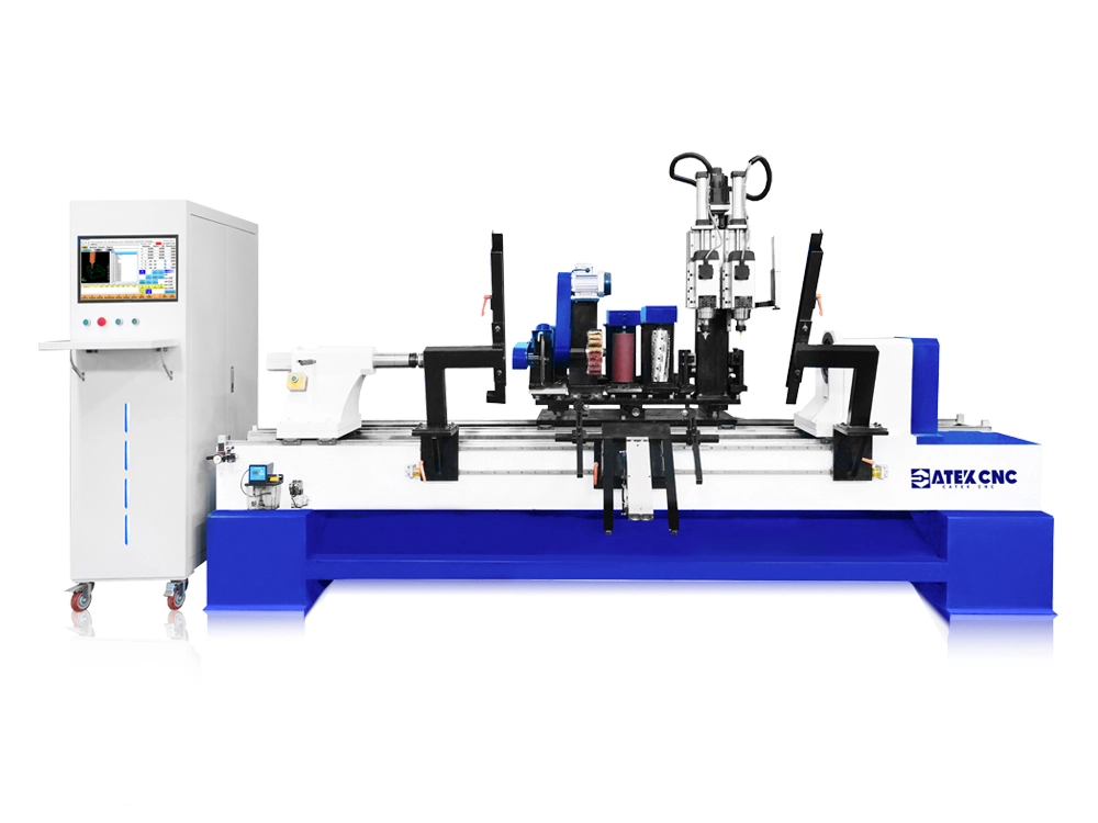 2026 Best Multi-Function 8-in-1 CNC Wood Lathe for Sale