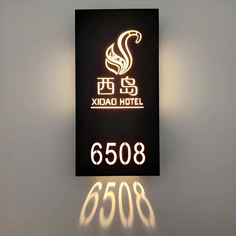 stainless steel hollow letter light box