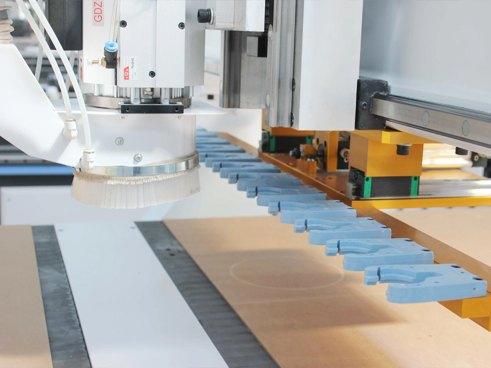 Double Workbench ATC CNC Wood Router Machine