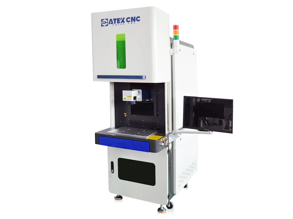Cabinet-Type Fiber Laser Marking Machine with Closed Housing