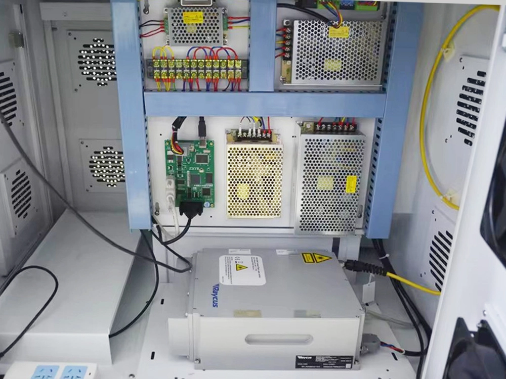 Cabinet-Type Fiber Laser Marking Machine with Closed Housing