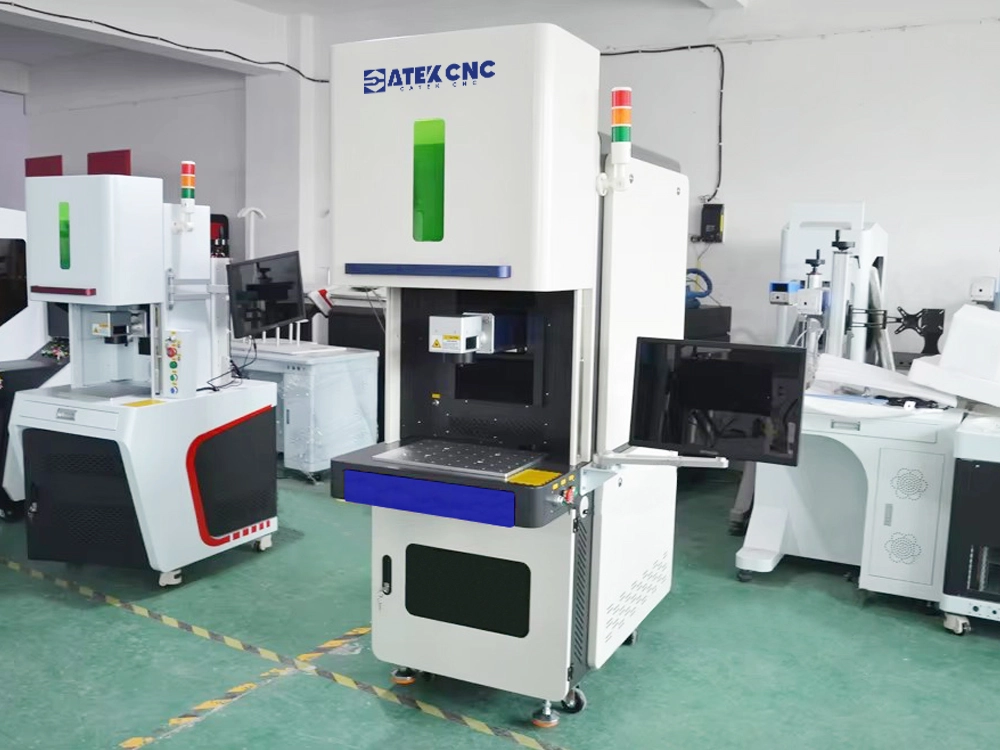 Cabinet-Type Fiber Laser Marking Machine with Closed Housing