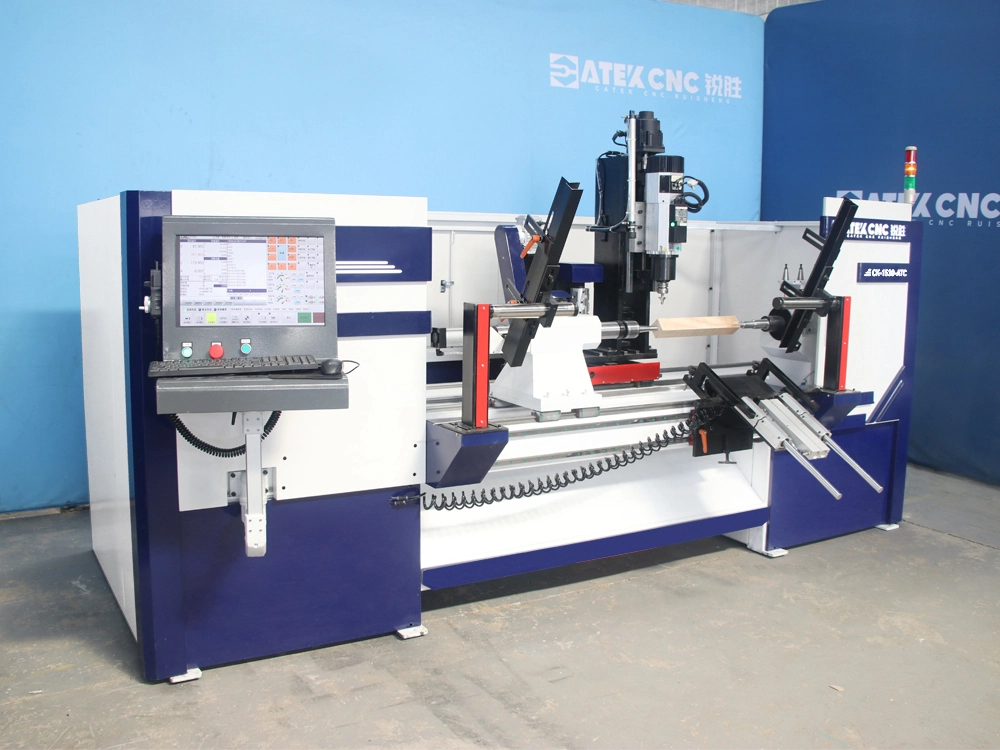 Professional CNC Wood Lathe with Automatic Tool Changer