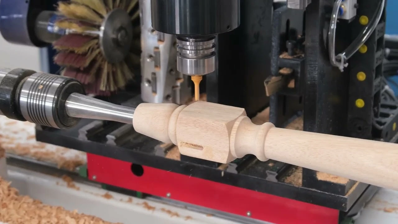 Professional CNC Wood Lathe with Automatic Tool Changer