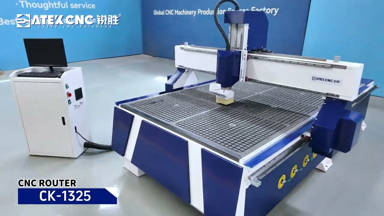 Entry-Level 4x8 feet 1325 CNC Wood Router Machine for Hobby