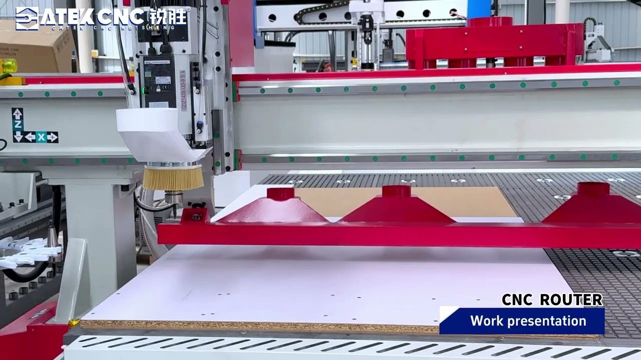 CNC Wood Router with Carousel Automatic Tool Changer for Sale