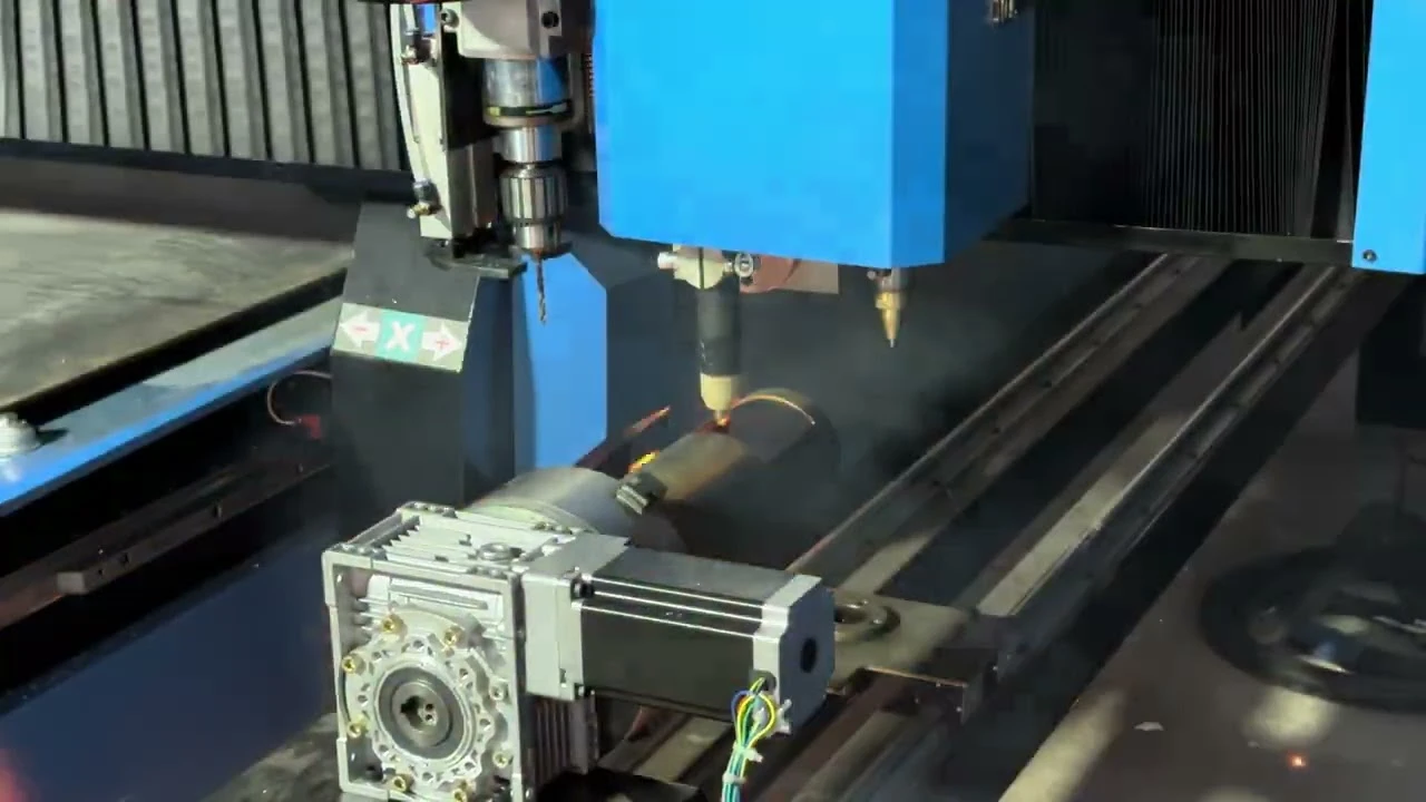 4x8ft CNC Plasma Cutting Machine for Sheet and Pipe