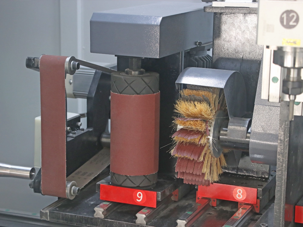 Fully Automatic 9-in-1 CNC Wood Lathe with Safety Enclosure