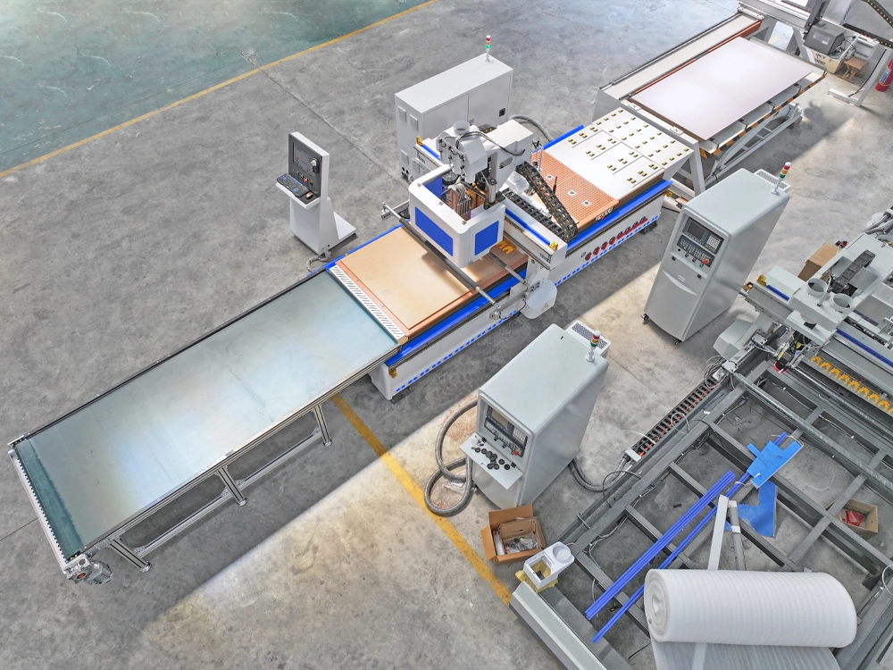 4x9ft CNC Router Machine for Furniture Woodworking Production Line