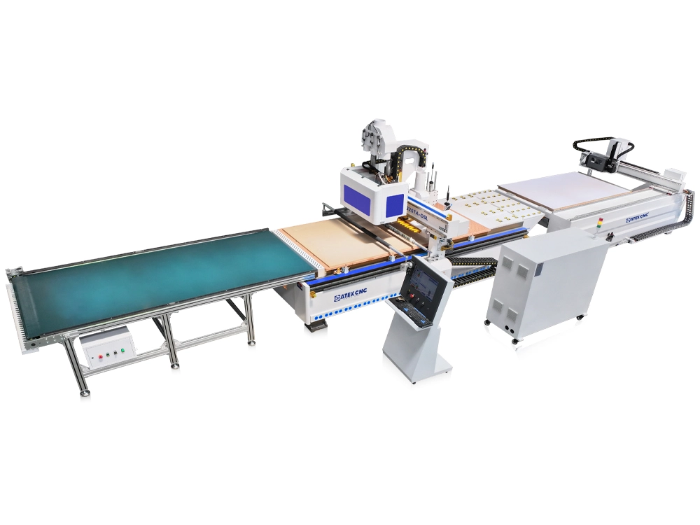 4x9ft CNC Router Machine for Furniture Woodworking Production Line