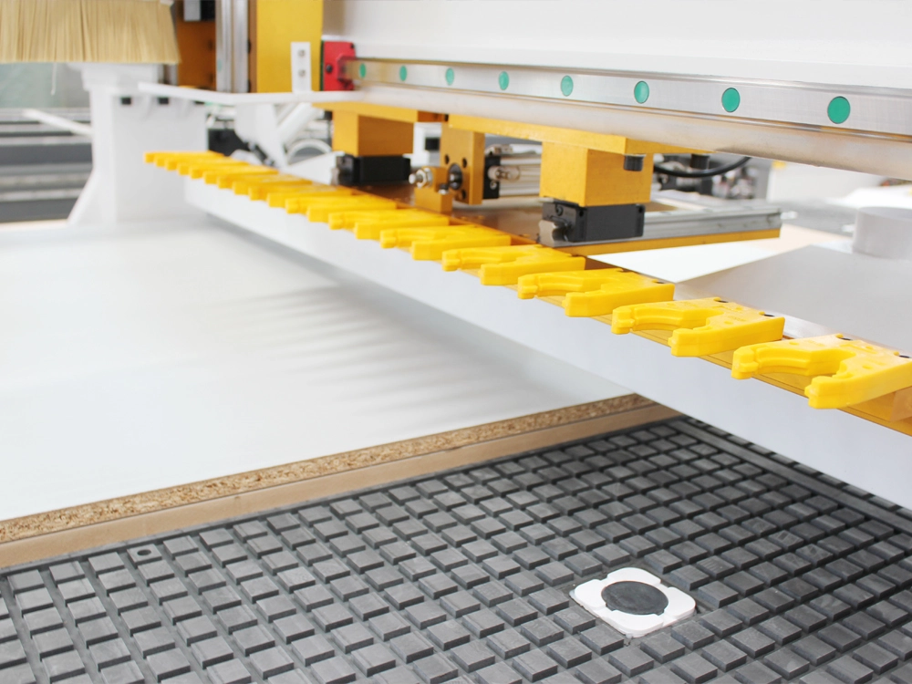  7×10ft Linear ATC CNC Router with 9+8 Drilling Unit