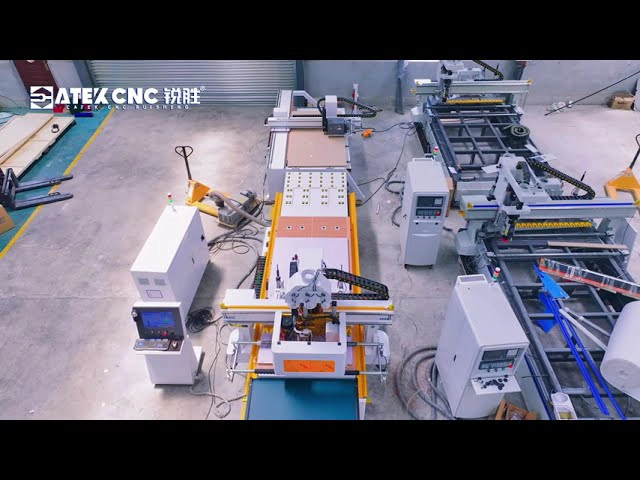 4x9ft CNC Router Machine for Furniture Woodworking Production Line