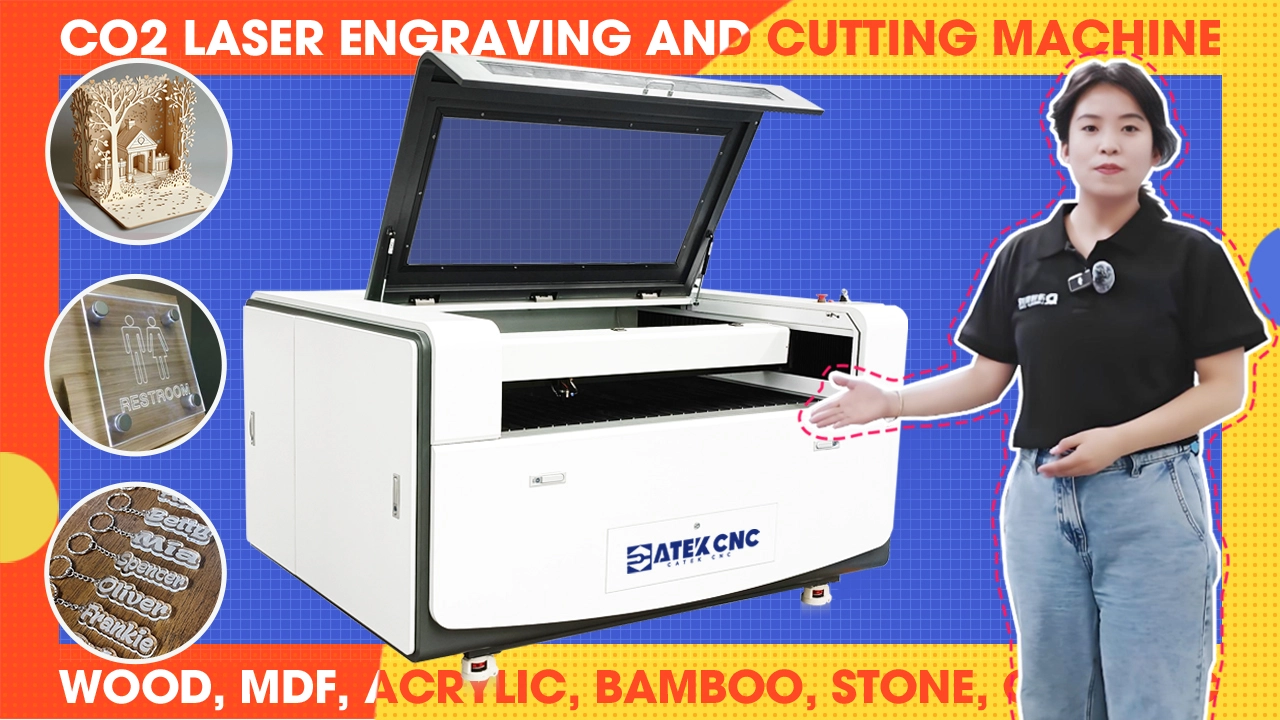 CO2 Laser Cutting Machine for Cutting Acrylic and Wood