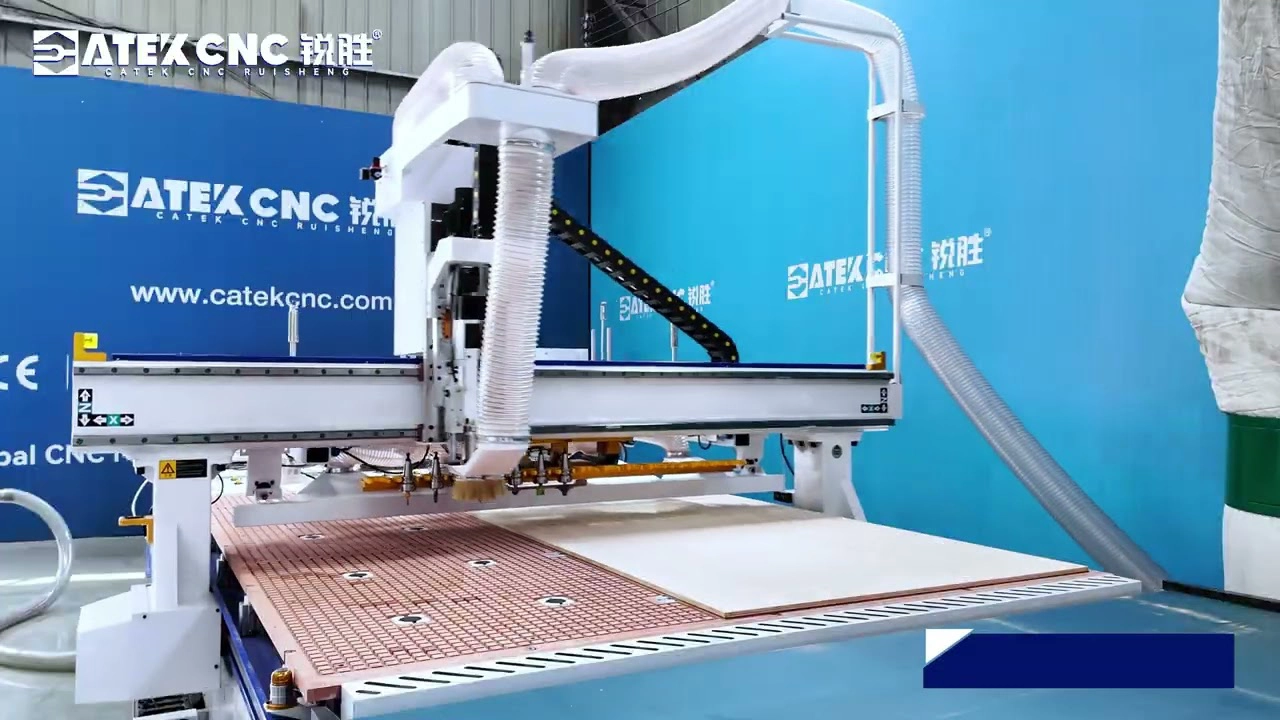 7x10 ATC CNC Wood Router with Automatic Loading and Unloading