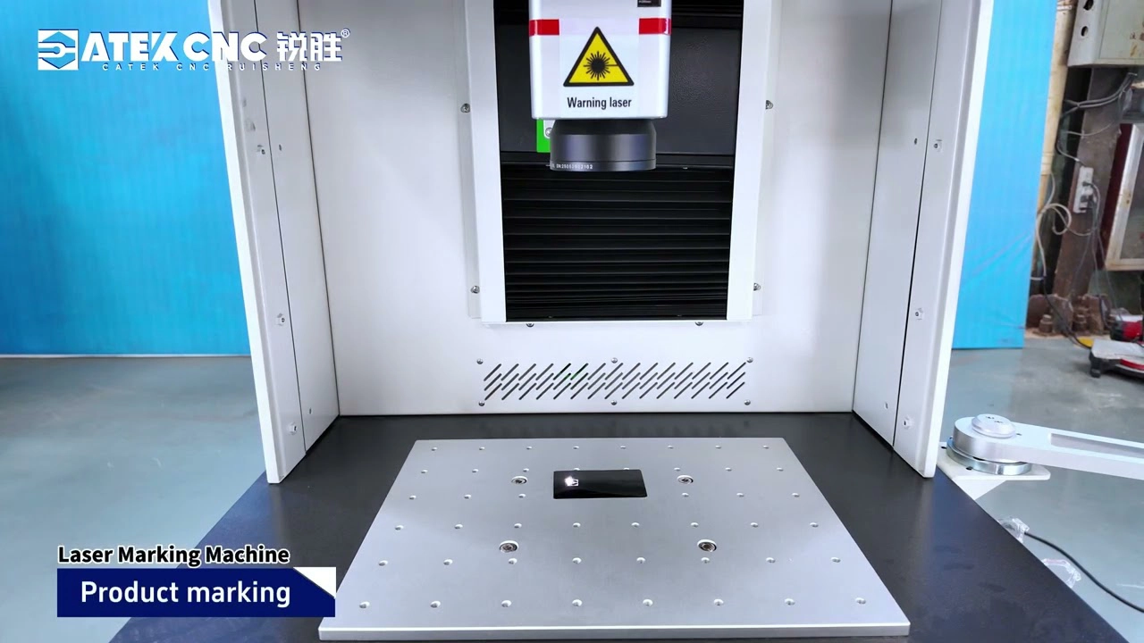 Cabinet-Type Fiber Laser Marking Machine with Closed Housing