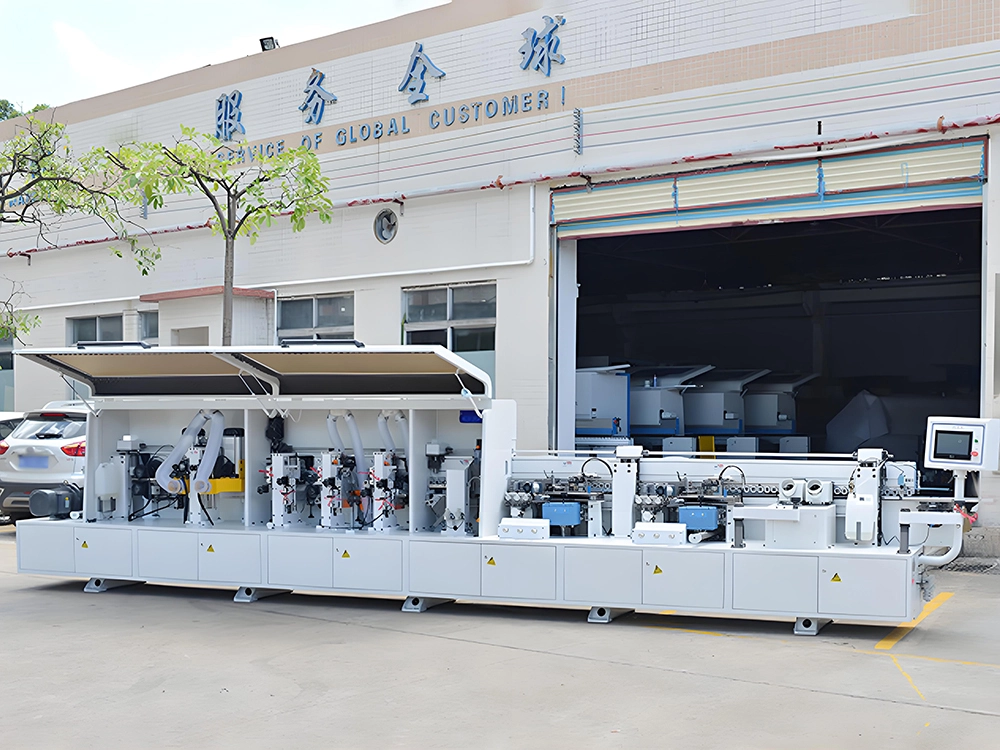 8-in-1 Automatic Edge Banding Machine for Furniture Manufacturing