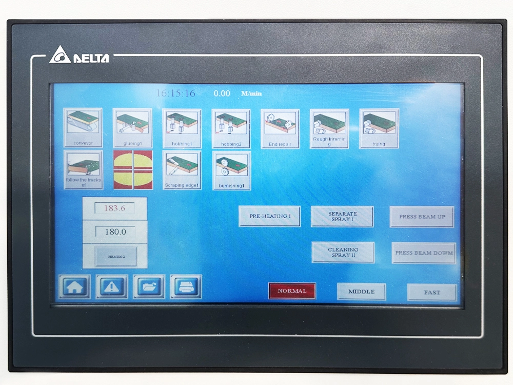 8-in-1 Automatic Edge Banding Machine for Furniture Manufacturing