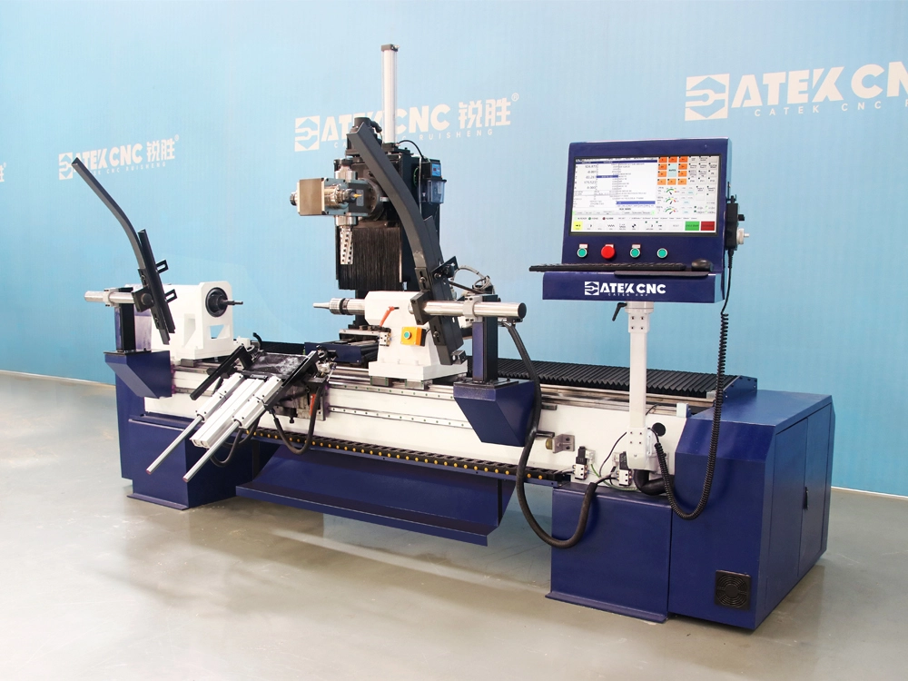 Most Powerful  5-Axis 7-in-1 Multifunctional CNC Wood Lathe